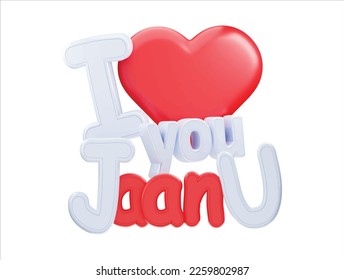 Love specials 3d vector icon illustration	