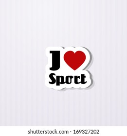 i love sport