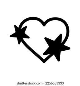 Love stars V48 Typography Patch Streetwear, Urban Design Black Colors Patch Commercial Use - Powered by Shutterstock - Get 15% off with code: PIKWIZARD15