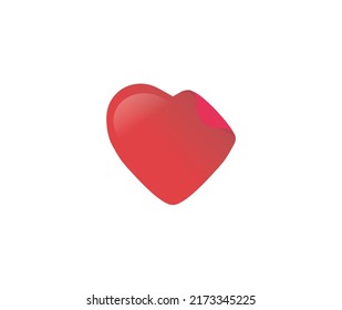 Love Sticker Logo design sign