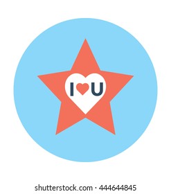 Love Sticker Vector Icon