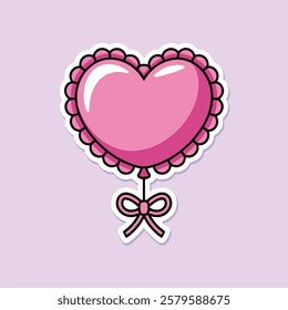 love stickers icon vector illustration 