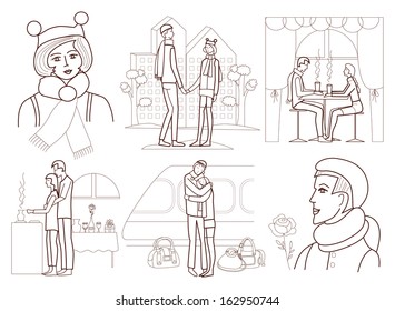 Love story (coloring book)