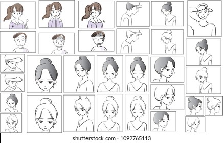 love story comic set