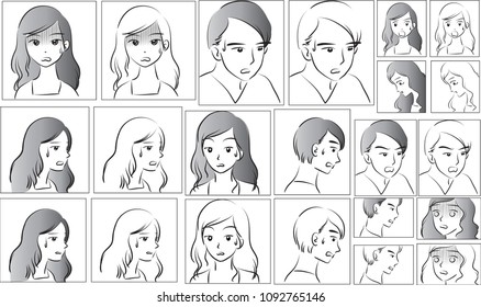 love story comic set