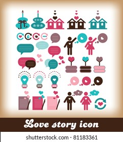 love story icon