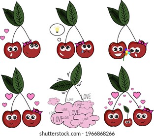love story of two sweet cherries