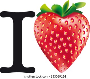 I love strawberry