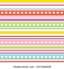 Love Stripe Pattern Stock Vector (Royalty Free) 1071466430 | Shutterstock