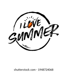 i love summer design  vector  summer love, sun design , typography design and logo design in black summer fun , summer poster with sun graphics. T-shirt  template