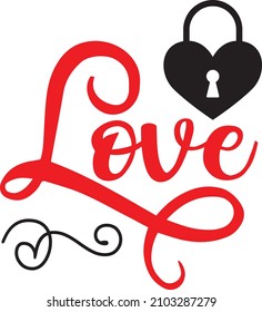 love svg design vector file