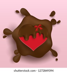 love with sweet chocolate. for someone you love