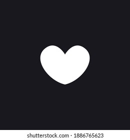 Love symbol. Love icon. Suitable for valentine products.