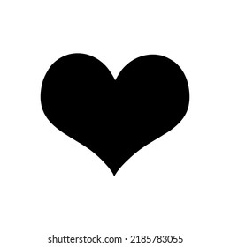 Icono de símbolo de amor, vector de símbolo de amor. diseño simple de logotipo