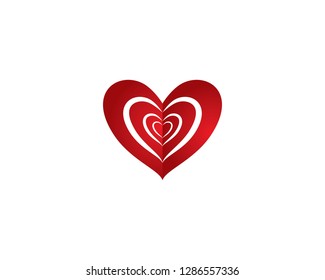 Love symbol illustration