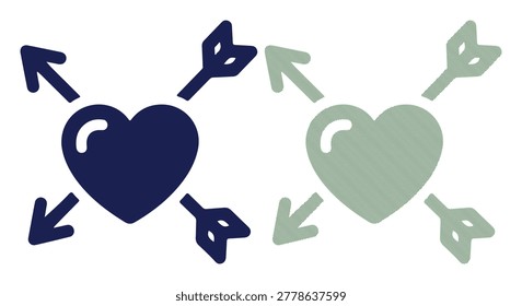 Love symbol, romance, affection, passion, emotion, cupid, feeling, relationship.