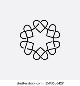 love, Symbol of love. Vector illustration
