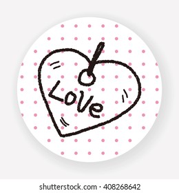 love tag doodle