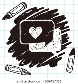 love talk doodle