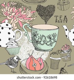 love tea background