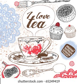  love tea card