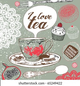  love tea card