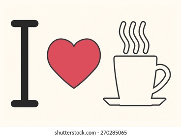 I love tea font type with signs, stickers and tags. Ideal for print poster, card, shirt, mug