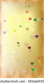 love template background