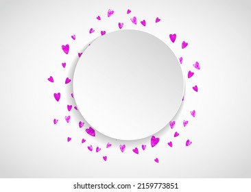 Love Template. Ornament Design For Couple. Grunge Frame. Rose Retro Backdrop. Romantic Splatter For Present. Red Luxury Poster. Pink Love Template.