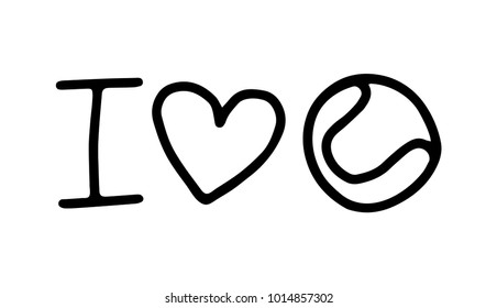 I love tennis