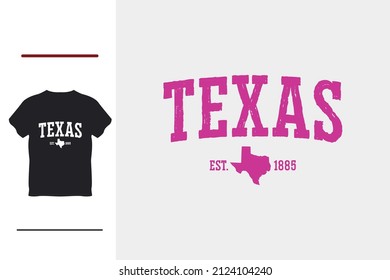 I love Texas t shirt design