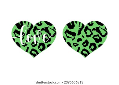 Love text vector color design template