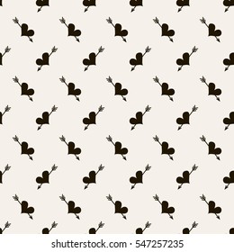 Love theme seamless pattern