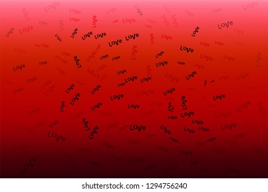 Love themed background and texture Vector AI