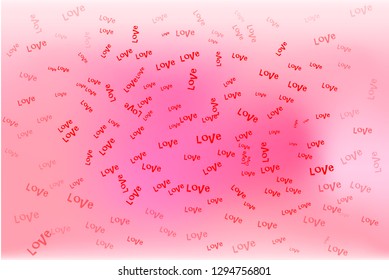 Love themed background and texture Vector AI
