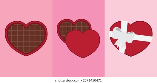 Love Themed Chocolate Box for Valentine Day