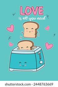 love Toast best friends cute 