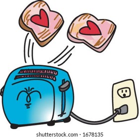 Love toast and toaster
