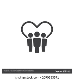 combinación de iconos diseño simple ilustración vectorial