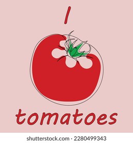 I love tomatoes" is a simple yet powerful statement expressing a strong affection for the juicy, flavorful fruit that can be enjoyed in a variety of ways