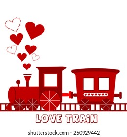 Love train card