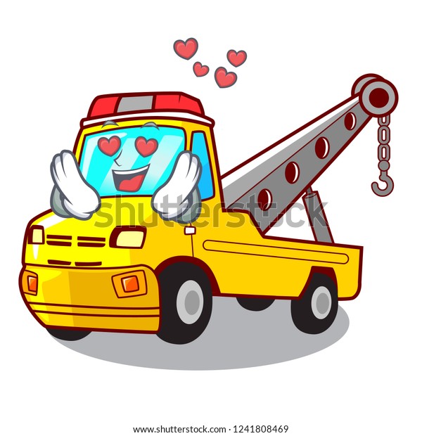 In love\
transportation on truck towing cartoon\
car