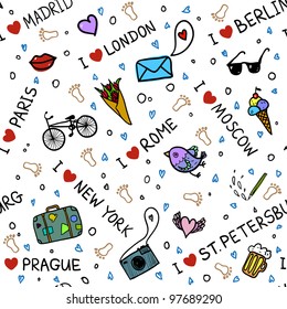 I love travel pattern