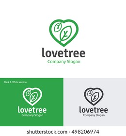 Love tree logo
