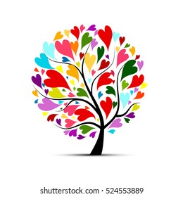 Love tree for your design