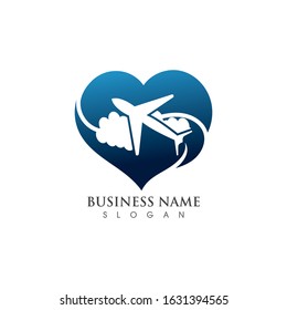 Love Trip awosome simple creative logo template design