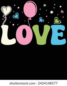 Diseño de camisetas de amor Camiseta de amor 