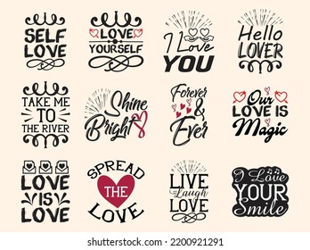 Love t-shirt design  vector file