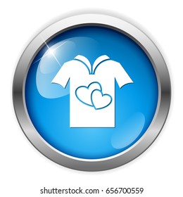 love t-shirt icon