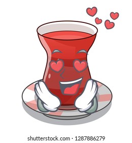 In love turkish tea in the saucer characters